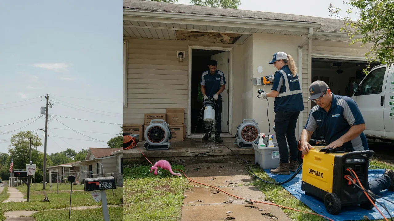 Storm Damage Water Removal in La Belle, PA near me
